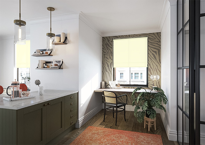 Trapani, Cream - Twist&Fit Roller Blind - Image 7